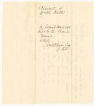 Account of William R. Keith, Commissioner to Take Account of Stock, etc. in the State Prison