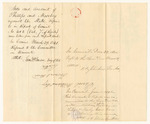 Note and Account of Phillips and Moseley against the State, referred to in Report of Council No. 402