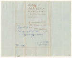 Petition of John F. Chick and others that the limits of the A Company of Infantry in the 2nd Regiment 1st Brigade 2nd Division may be assigned