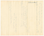 Account of Abner B. Thomas, Quarter Master General, for repair of the Portland Arsenal