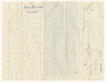 John Burnham's receipt for the Orland Gun House
