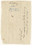 Samuel Gray's order for money for the Bowdoinham Gun House
