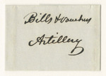 Bills and Vouchers for Abner B. Thomas' Account for Artillery