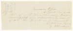 D. Williams' account for the sale of the Brunswick Gun House