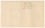 Account of Artemas Kimball, Keeper of the Prison in Augusta for the County of Kennebec, for the Support of Prisoners Therein Confined on Charge of Crimes or Offences Against the State from February 22nd to April 27th 1841