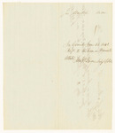 Accounts of Burton and Samuel Wood Jr., for Services in Secretary of State's Office
