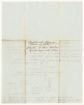 Bills of Cost at the Supreme Judicial Court in York County, April Term 1841