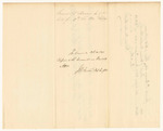 S.P. Benson, Secretary of State bill for the 17th Volume of Maine Reports