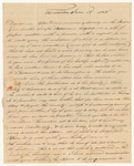 Letter from Job Washburn, Chaplain of the State Prison, to Ebenezer G. Woodman, on behalf of his brother Joseph Woodman, a convict in the State Prison