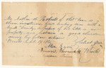 Selectmen of Brooks' certificate on the character of Nathan H. Roberts, for his pardon