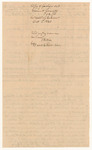 Account exhibited by Joseph H. Hill, Keeper of the States Gaol in Norridgewock, County of Somerset, for support of prisoners confined upon charges and convictions for crimes against the State from March 14th 1841 to October 6th 1841