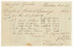 Boston and Eastport bills from Account No. 6 of John Gleason, Agent of the Passamaquoddy Tribe
