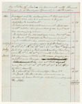 Account of Thomas Sawyer Jr., Surveyor General, for 1840 and 1841