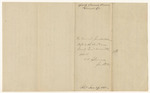 Account of Amos Shed, Treasurer of Somerset County