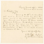 Communication from C.W. Piper, Brigadier General, relating to an error in the recommendation of Edward C. Bean