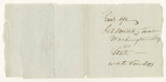 Account of George S. Smith, Treasurer, Washington County