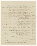 Account of George B. Moody, for services in cases before the Commissioner in Bangor