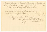 Account allowed in Criminal Prosecutions at the Supreme Judicial Court, November Term 1841