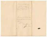 Communication from Edward Kavanaugh with a petition of the Penobscot Tribe of Indians