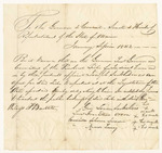 Appointment of Joseph Sockbason as an Agent for the Penobscot Tribe of Indians