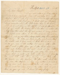 Letter from Mary H. Gordon to her parents, from the American Asylum in Hartford