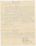 Petition of Joseph Stevens for his son, Charles Stevens, to continue at the American Asylum at Hartford