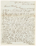Letter from W.J.C. Stevens, relating to elections to fill vacancies in the Ninth Division of the Maine Militia