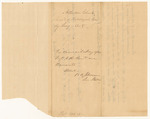 Certificate of Atherton Clark, Treasurer of the Piscataquis Agricultural Society