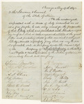 Ephraim Moulton and others' petition for a Company of Light Infantry in the 1st Regiment 2nd Brigade 9th Division
