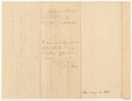 Petition of J. Merrill opposing the election of Waldron Dockham