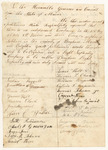 Petition of Tristan Dagget and others for a Light Infantry Company in Bingham