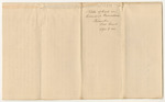 Bills of Cost in Criminal Prosecutions at the District Court in Kennebec County, April Term 1842