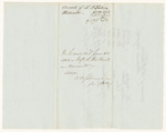 Accounts of R.F. Perkins, Postmaster of Augusta
