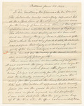 Samuel Fessender's letter in favor of Samuel Bard Jr., a convict