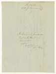 Account of P.C. Johnson for services in copying accounts and vouchers of the State against the General Government