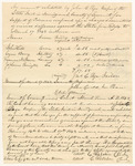 Account exhibited by John C. Page, Keeper of the States Jail in Norridgewock, County Somerset, for support of prisoners confined on charges of crimes and offences against the State from February 14th to March 17th 1842