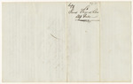 Account exhibited by James Thomas, Under Keeper of the States Gaol at Alfred in the County of York, of the expenses incurred for the support of poor prisoners therein committed upon a charge or conviction of crimes against the State of Maine charged to the State from December 24th 1840 to January 23rd 1841
