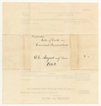 Duplicate Bills of Costs in Criminal Prosecutions at the District Court in York County, August adjournment Term 1842