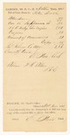 Bills of Cost at the District Court for the Eastern District in Hancock County, October Term 1841