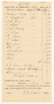 Bills of Cost at the Supreme Judicial Court in Hancock County, July Term 1842
