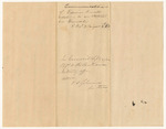 Communication of Edwin Small relative to an election in Thorndike