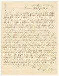 Communication from G.W. Bachelder related to the election of the Second Division of the Maine Militia