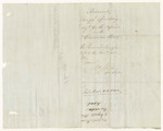 Account of Joseph Spaulding, Agent for repairs on the Canada Road