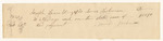 Receipts from the Account of Joseph Spaulding, Agent for repairs on the Canada Road