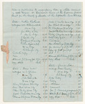 Bill of particulars to accompany bill of whole amount of costs taxed in Criminal Prosecutions at the Supreme Judicial Court in Lincoln County, September Term 1842