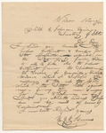 Account and Vouchers of H.G.O. Barrows, Agent of the Road from Wilson to Moosehead Lake
