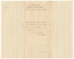 Account of Charles B. Smith, Treasurer of Cumberland County