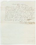 Vouchers from Sheet 13 of the Account of Levi Bradley: Sebois Dam