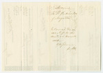 Account of R.F. Perkins, Postmaster of Augusta