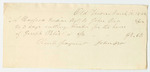 Receipts from the Account of Arvida Hayford, Agent of the Penobscot Indians
